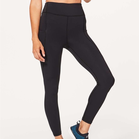 (rare) lululemon Break Free Tight/Leggings - Nulux Black - Picture 1 of 5